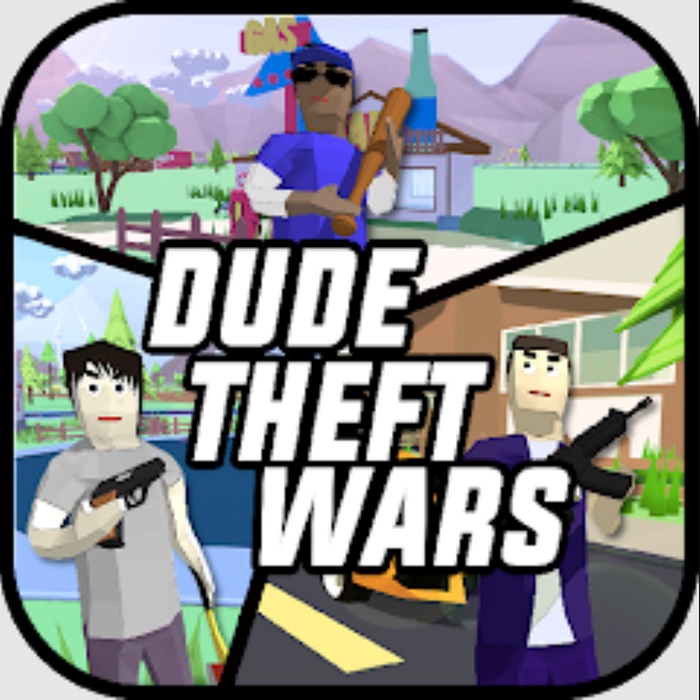 Dude Theft Wars MOD (Menu, Vô Hạn Tiền, Mở Khoá, Bất Tử) v0.9.0.9B2